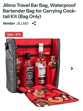 Jillmo Waterproof Travel Bar Bag